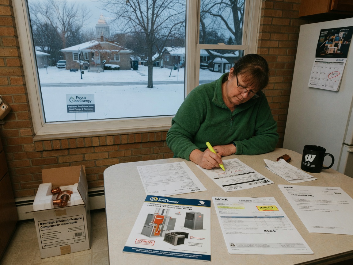Focus on Energy Rebates for Wisconsin Furnaces and Heat Pumps: 2026 Guide